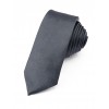 Cravate slim Gris foncé