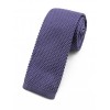 Cravate tricot lavande