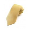 Cravate jaune paille