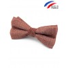 Noeud papillon roux et or