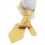 Solid 50 - Cravate en soie jaune d'or
