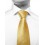Solid 50 - Cravate en soie jaune d'or