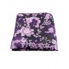 Pochette de costume violette