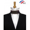 Cravate de dressage prune