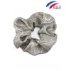 Chouchou gris argent