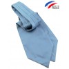 Cravate Ascot bleue