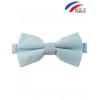 Noeud papillon double bleu clair