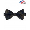 Noeud papillon marine et kaki