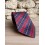Cravate tartan rouge et marine