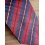 Cravate tartan rouge et marine