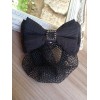 Résille noire et strass