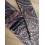 Cravate marron motif cachemire