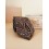Cravate marron motif cachemire