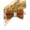 Noeud papillon uni et Liberty