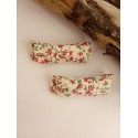 Barrette clic-clac Liberty rose