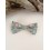 Barrette noeud papillon tissu Liberty bleu