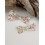 Barrette noeud papillon Liberty rose