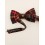 Noeud papillon cuir et Tartan