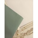 Pochette de costume vert sauge