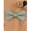 Noeud papillon vert sauge