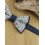 Nœud papillon Liberty bleu sur base bleu marine 