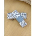 Barrette clic-clac Liberty bleu