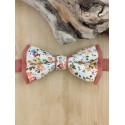 Noeud papillon Terracotta à fleurs Liberty