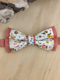 Noeud papillon bordeaux Liberty pour enfant