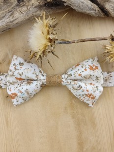 Noeud papillon Terracotta