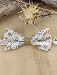 Noeud papillon Liberty Terracotta pour enfant