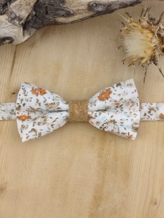 Noeud papillon Double Liberty Terracotta pour enfant