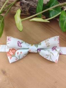 Noeud papillon vert tendre pour enfant