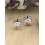 Boutons de manchettes terracotta