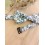 Noeud papillon verts sauge pour enfant