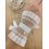 Bracelet manchette large dentelle avec perles et strass