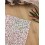Pochette de costume fleurs Liberty rose