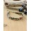 Bracelet tissu fleuri