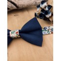Noeud papillon bleu marine pour enfant