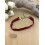 Bracelet satin Bordeaux