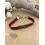 Bracelet satin Bordeaux