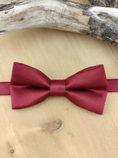 Noeud papillon bordeaux pour enfant