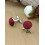 Boutons de manchettes Bordeaux