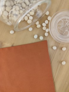 Pochette de costume Terracotta