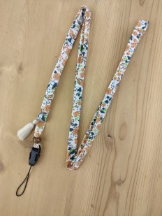 Cordon téléphone Liberty Terracotta