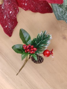 Boutonnière hivernale