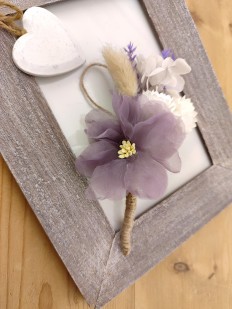 Boutonnière lavande