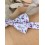 Noeud papillon double Liberty violet pour enfant