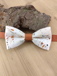 Noeud papillon motifs Terracotta pour enfant