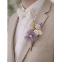 Boutonnière lavande