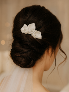 Peigne à cheveux Callas perlées